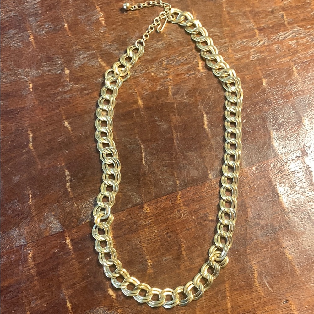 Gold costume Link Chain Necklace